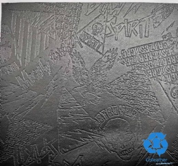 Embossed Recycled leather for garments