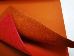 Recycled leather for bags